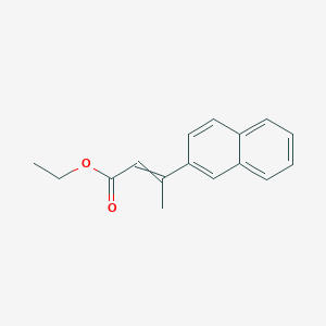 2-Butenoic acid, 3-(2-naphthalenyl)-, ethyl ester