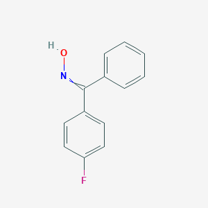 Methanone, (4-fluorophenyl)phenyl-, oxime Methanone, (4-fluorophenyl)phenyl-, oxime