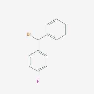  Benzene, 1-(bromophenylmethyl)-4-fluoro- 