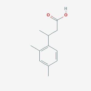 Benzenepropanoic acid, beta,2,4-trimethyl- Benzenepropanoic acid, beta,2,4-trimethyl-