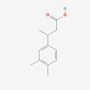 Benzenepropanoic acid, beta,3,4-trimethyl- Benzenepropanoic acid, beta,3,4-trimethyl-