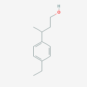 Benzenepropanol, 4-ethyl-gamma-methyl- Benzenepropanol, 4-ethyl-gamma-methyl-