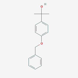 2-(4-(benzyloxy)phenyl)propan-2-ol
