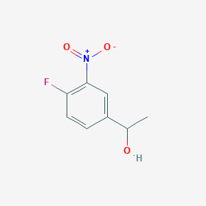 1-(4-fluoro-3-nitrophenyl)ethan-1-ol 