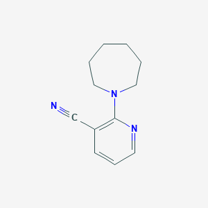 3-Pyridinecarbonitrile, 2-(hexahydro-1H-azepin-1-yl)- 