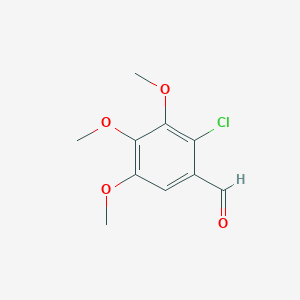 Benzaldehyde, 2-chloro-3,4,5-trimethoxy- Benzaldehyde, 2-chloro-3,4,5-trimethoxy-
