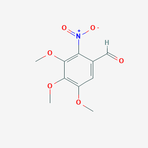 Benzaldehyde, 3,4,5-trimethoxy-2-nitro- 