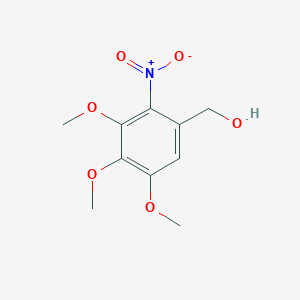 (3,4,5-trimethoxy-2-nitrophenyl)methanol 