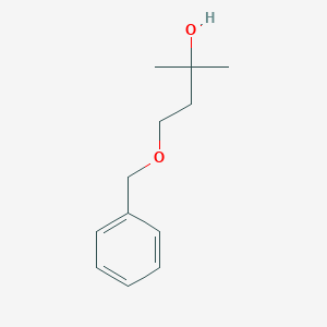 2-Butanol, 2-methyl-4-(phenylmethoxy)- 2-Butanol, 2-methyl-4-(phenylmethoxy)-