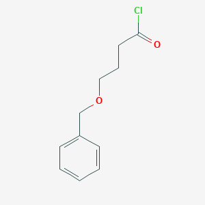 Butanoyl chloride, 4-(phenylmethoxy)- Butanoyl chloride, 4-(phenylmethoxy)-