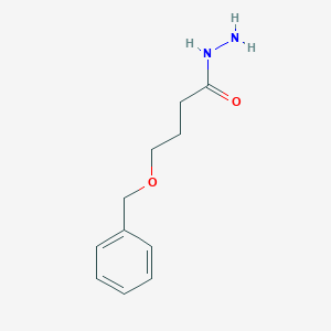 Butanoic acid, 4-(phenylmethoxy)-, hydrazide Butanoic acid, 4-(phenylmethoxy)-, hydrazide