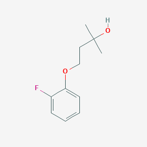 2-Butanol, 4-(2-fluorophenoxy)-2-methyl- 2-Butanol, 4-(2-fluorophenoxy)-2-methyl-