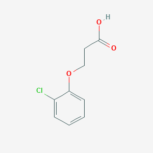 Propanoic acid, 3-(2-chlorophenoxy)- 