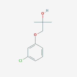 2-Propanol, 1-(3-chlorophenoxy)-2-methyl-
