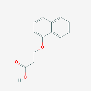 Propanoic acid, 3-(1-naphthalenyloxy)- Propanoic acid, 3-(1-naphthalenyloxy)-