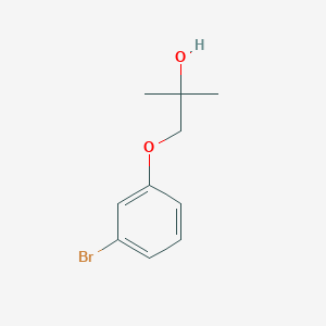 2-Propanol, 1-(3-bromophenoxy)-2-methyl- 