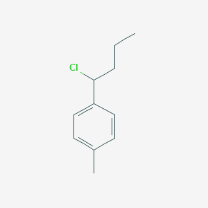 Benzene, 1-(1-chlorobutyl)-4-methyl- 