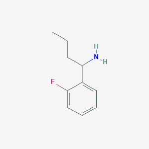 Benzenemethanamine, 2-fluoro-alpha-propyl- 