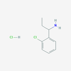 Benzenemethanamine, 2-chloro-alpha-ethyl- 