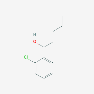 1-(2-chlorophenyl)pentan-1-ol 